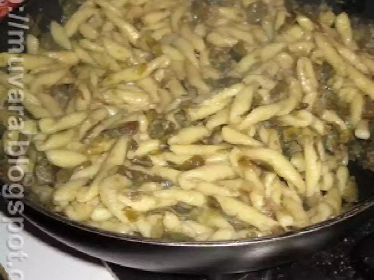 Strozzapreti ai carciofi