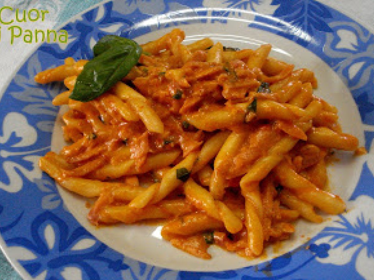 Strozzapreti al salmone..., foto 1