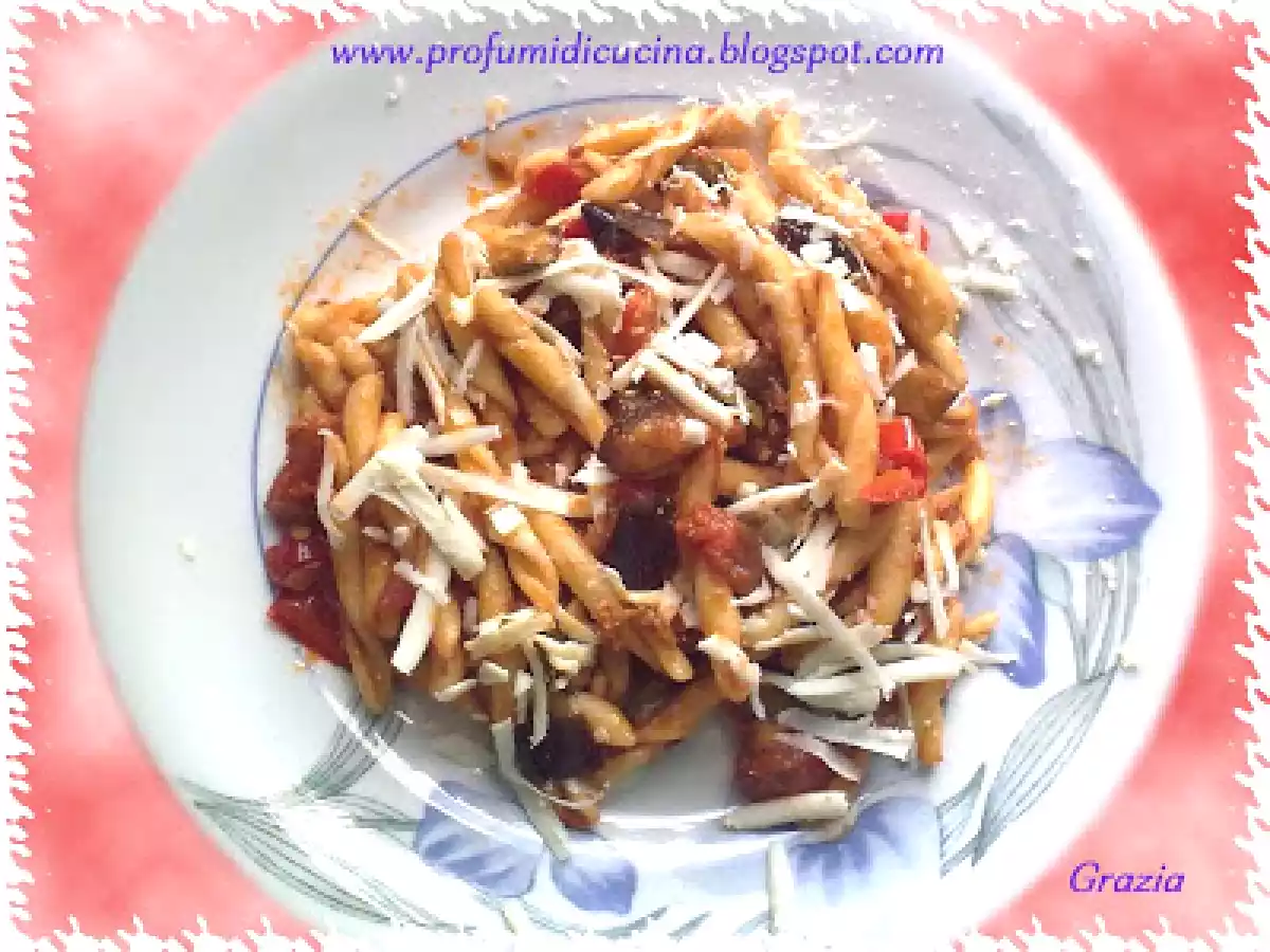 Strozzapreti alla ratatouille