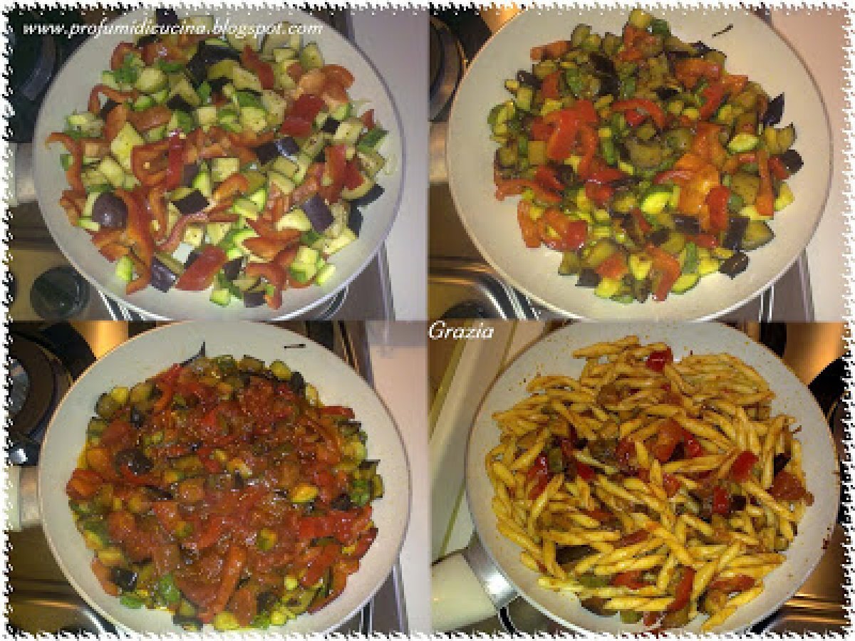 Strozzapreti alla ratatouille - foto 2