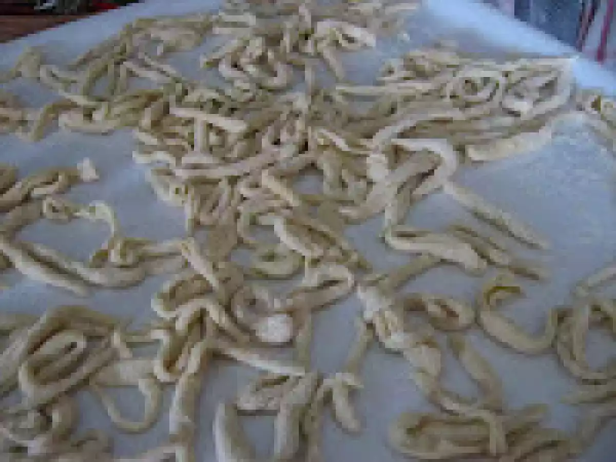 Strozzapreti radicchio e pancetta - foto 3