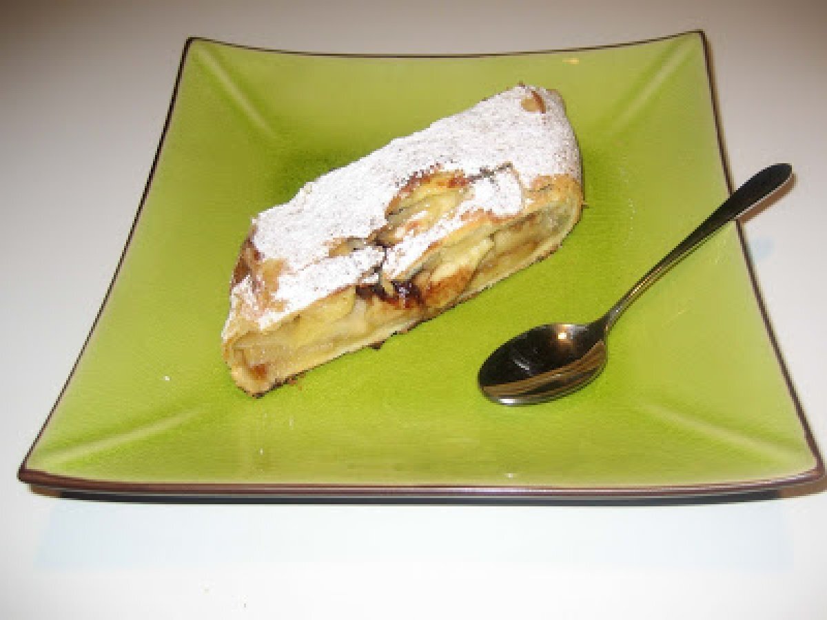 Strudel con fichi e mandorle. - foto 4