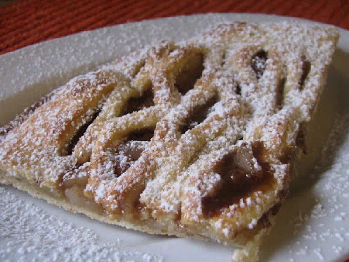 STRUDEL CON PERE E CIOCCOLATO