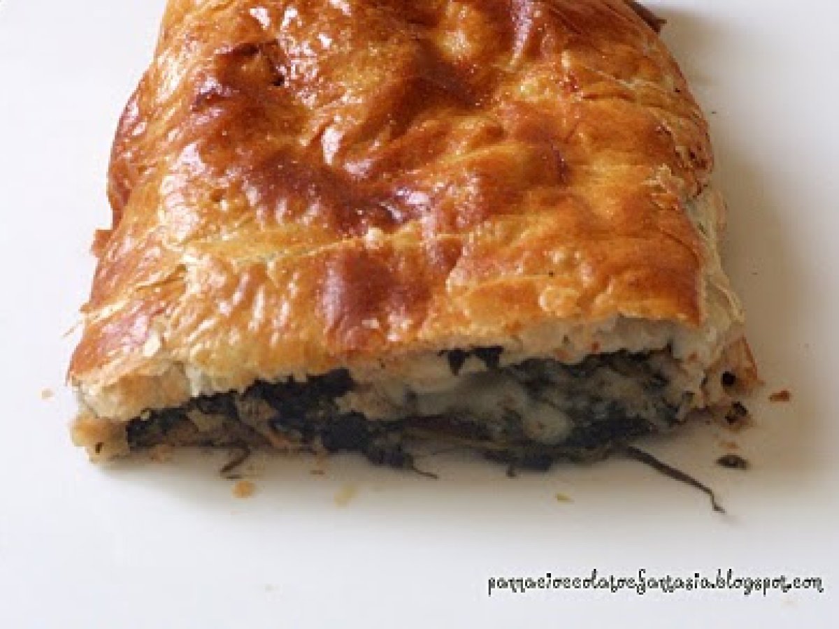 Strudel con pere e taleggio