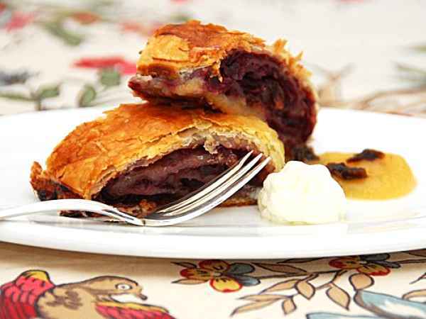 Strudel di cavolo rosso con salsa di mele e panna acida e le (St)Renne di Carnevale, foto 2