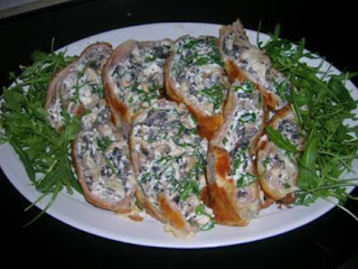 Strudel di funghi, ricotta e rucola - foto 8