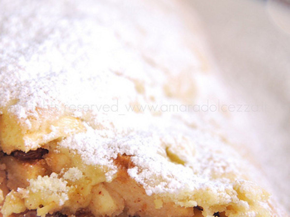 Strudel di mele con pasta frolla