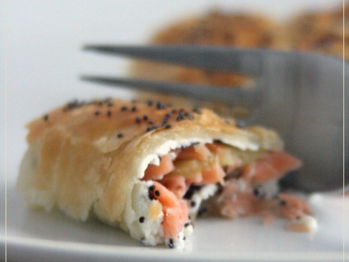 Strudel di salmone e mele - foto 3