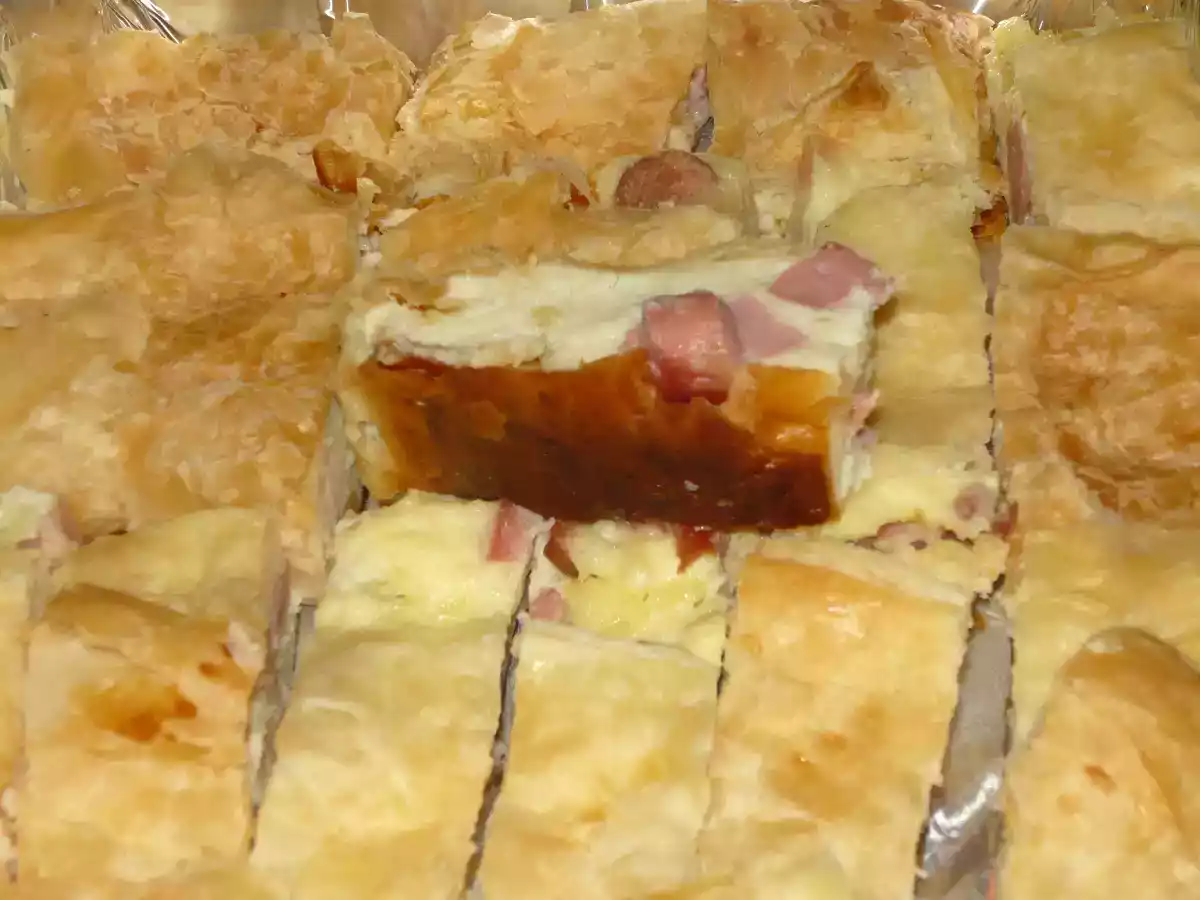 Strudel patate e wurstel