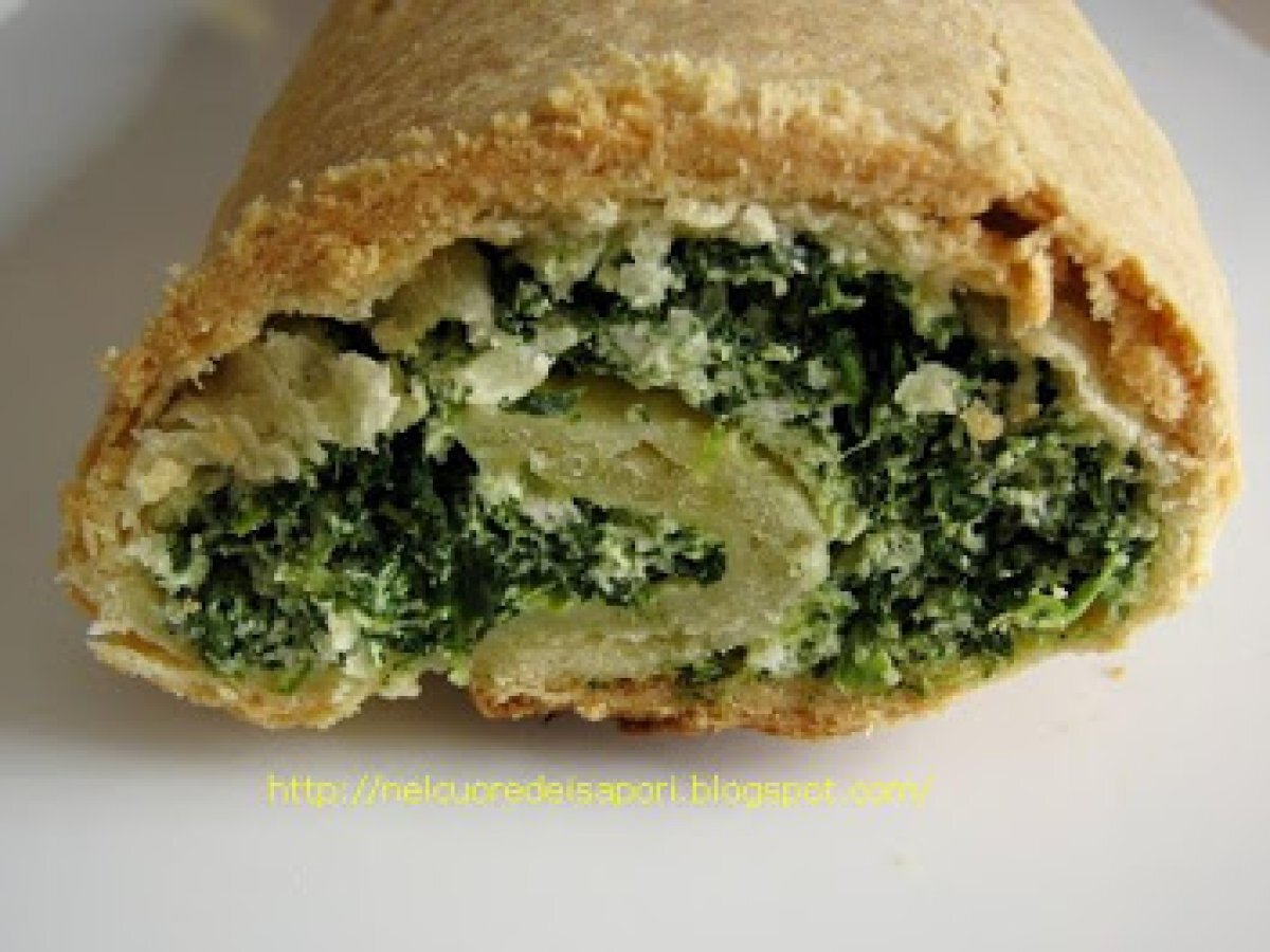 Strudel salato di ricotta e spinaci