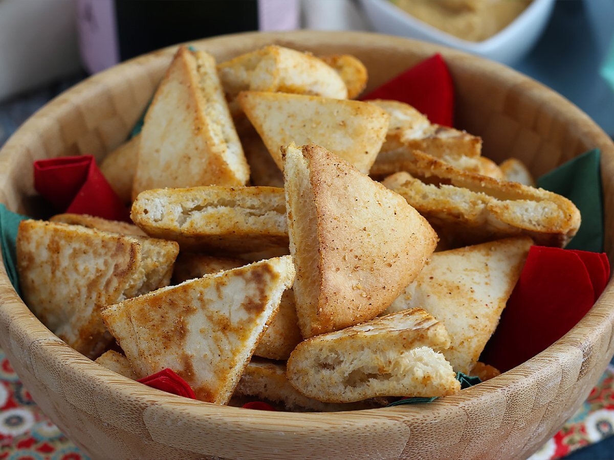 Stuzzichini di pita - ricetta veloce - foto 5