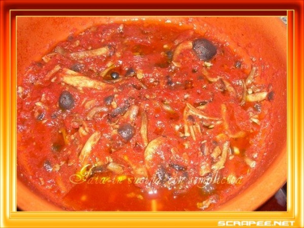 Sugo con funghi pioppini