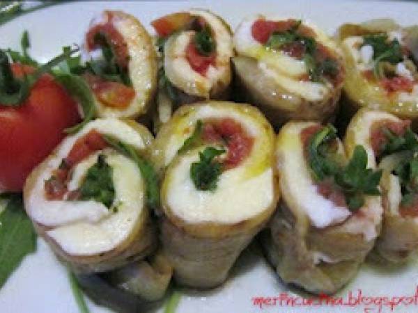 Sushi di melanzane