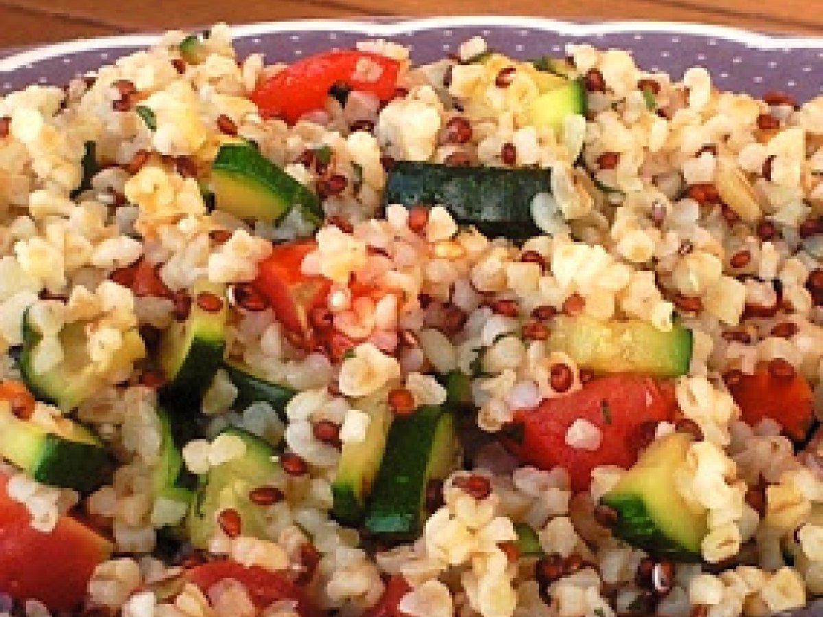 Tabulè Aromatico con Pomodorini e Zucchine