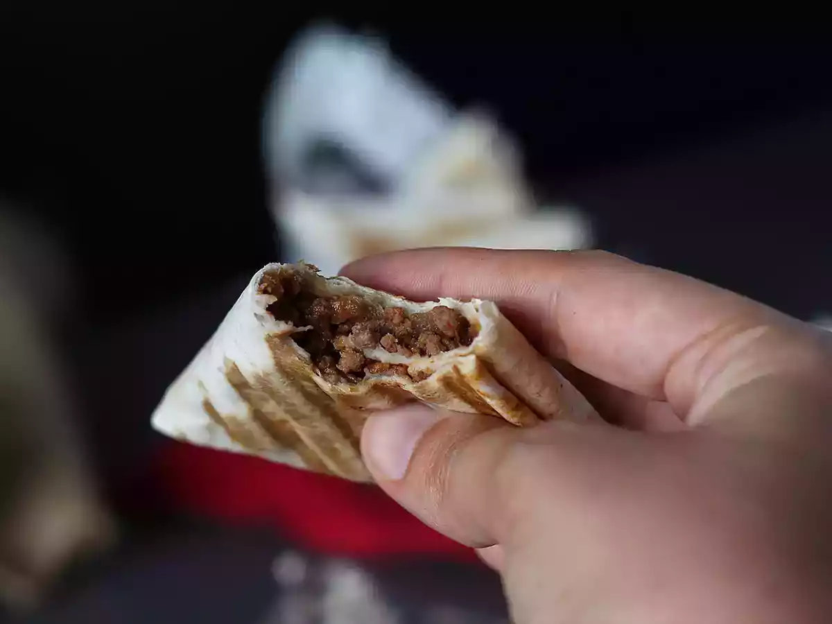 Tacos samosa con carne macinata - foto 2