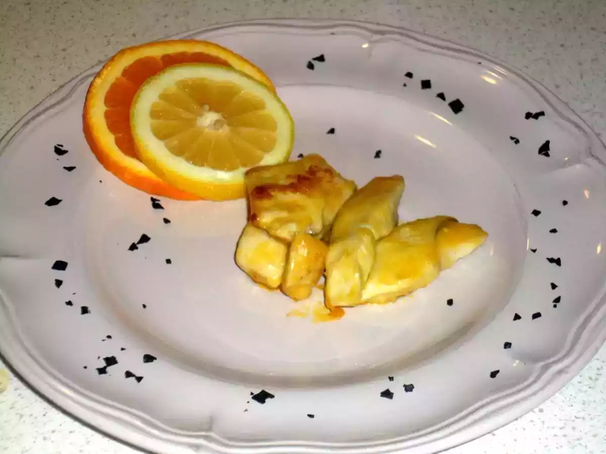 Tagliata di pollo agli agrumi