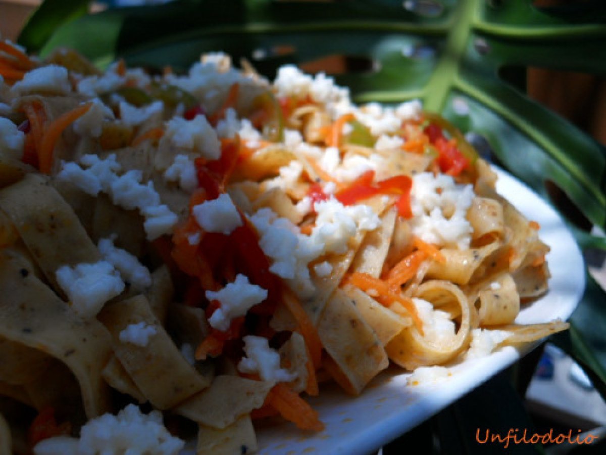 Tagliatelle ai cereali con verdure - foto 2