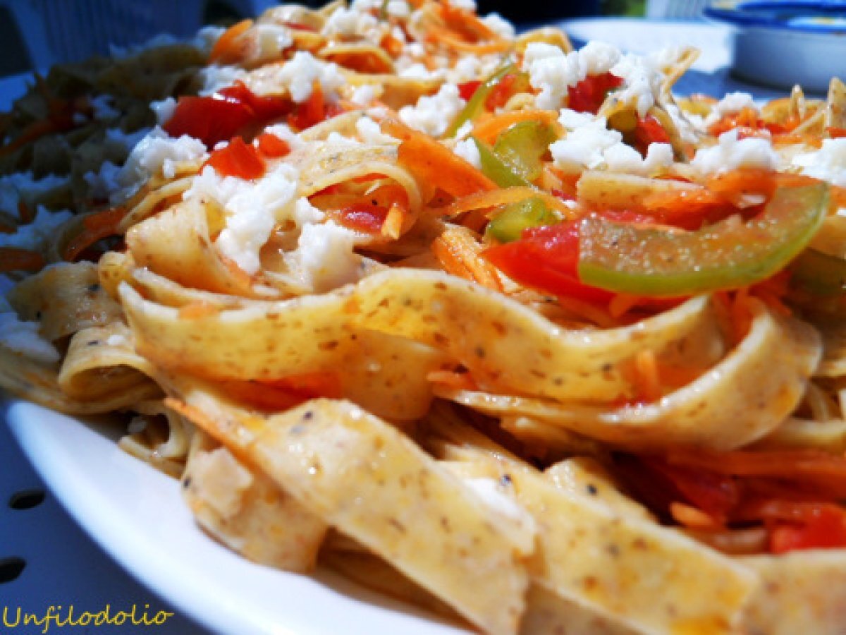 Tagliatelle ai cereali con verdure - foto 3