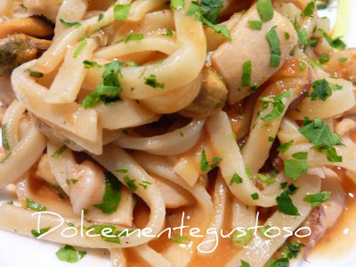 Tagliatelle ai frutti di mare