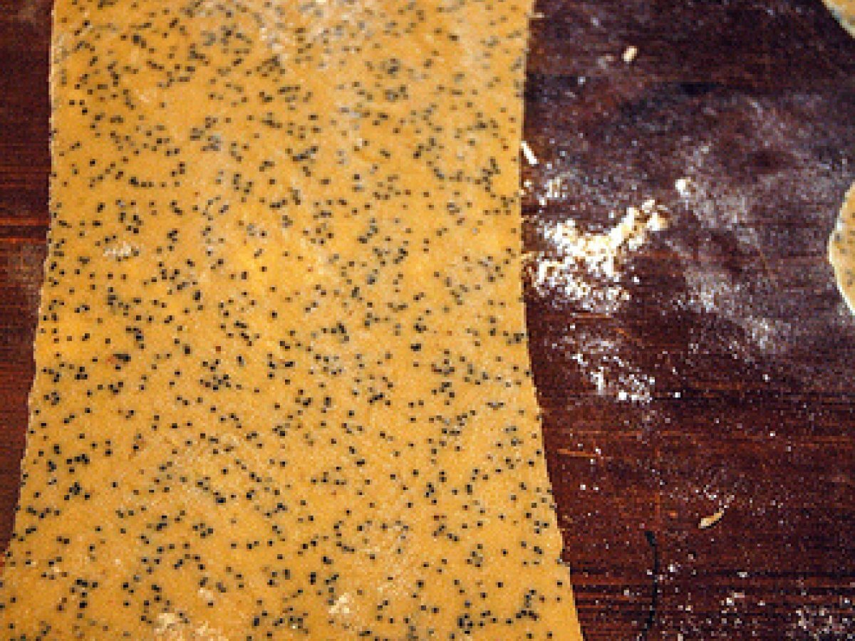 TAGLIATELLE ai SEMI di PAPAVERO, ZUCCA e PORCINI, foto 3