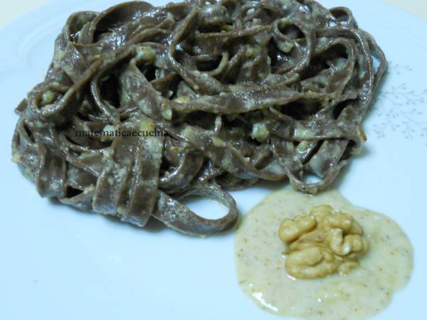 Tagliatelle al Cacao con Gorgonzola e Noci