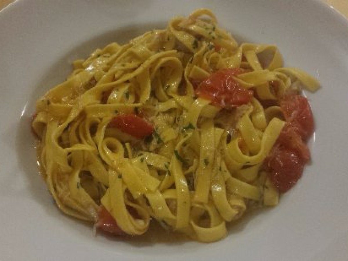 Tagliatelle al granchio