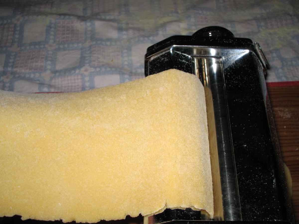 Tagliatelle all'uovo (pasta fatta in casa), foto 6