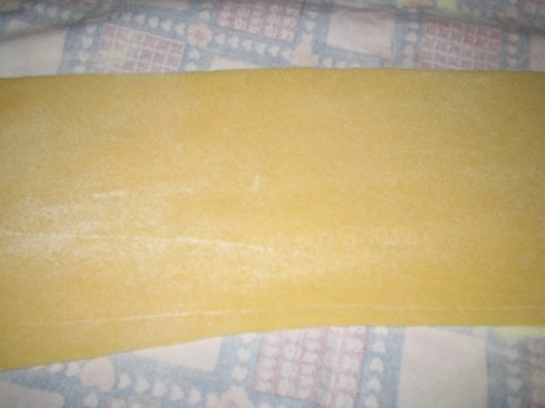 Tagliatelle all'uovo (pasta fatta in casa), foto 5