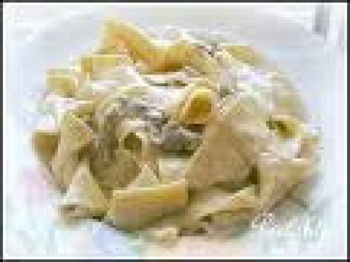 Tagliatelle alla panna e funghi porcini