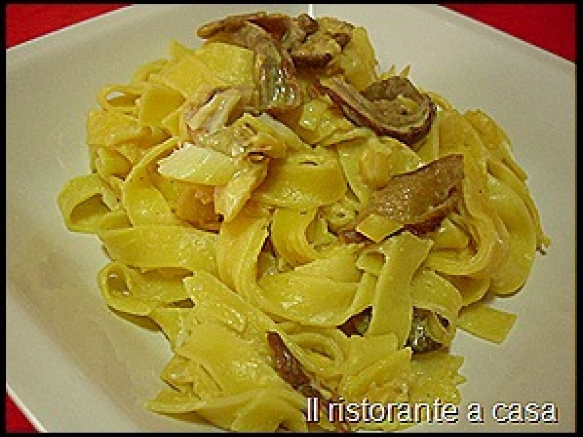 Tagliatelle con porcini e persico - foto 14