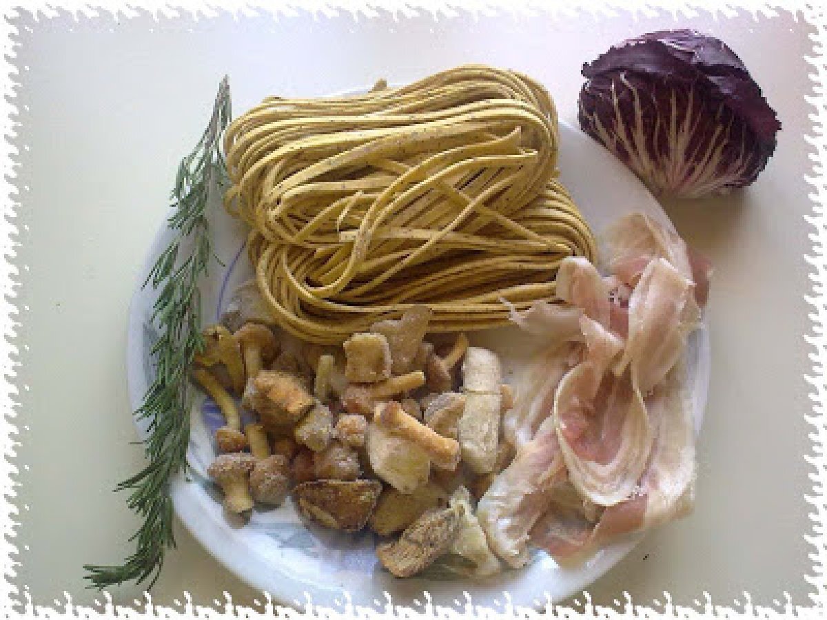 Tagliatelle di grano saraceno con radicchio - foto 2