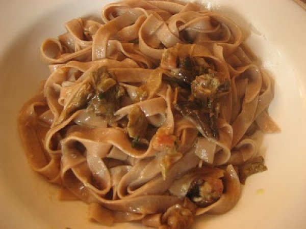 Tagliatelle Panna, Castagne e Funghi Porcini