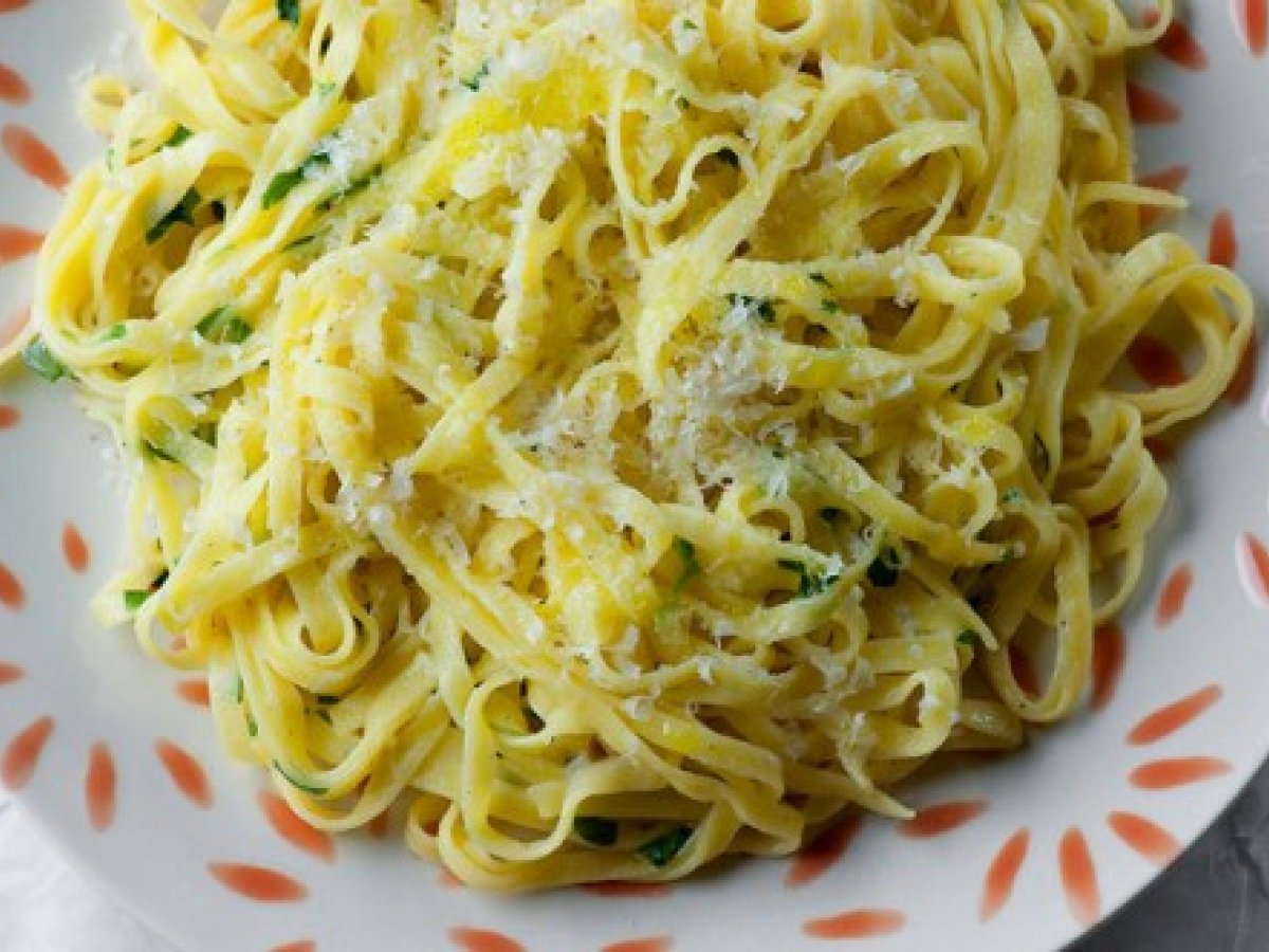 Tagliolini al limone