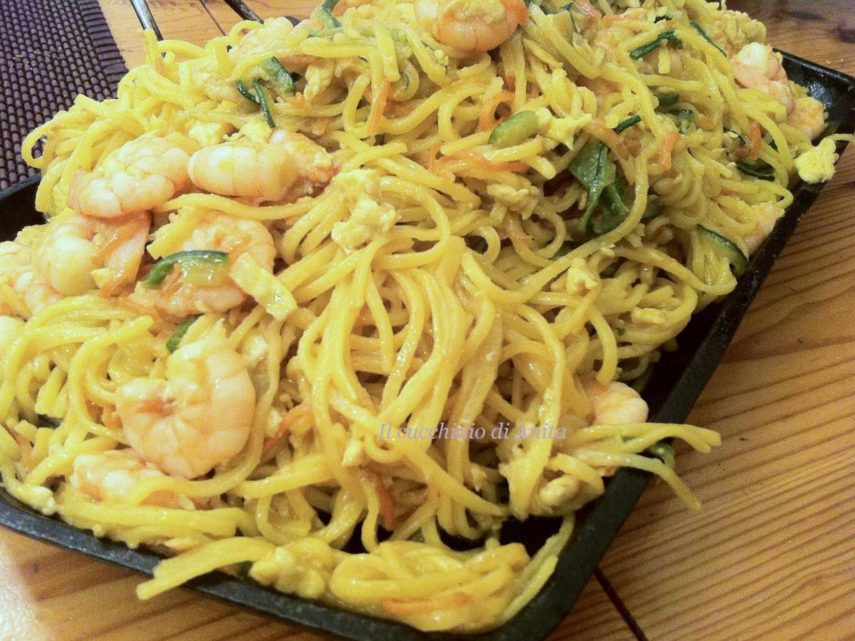 Tagliolini alla piastra