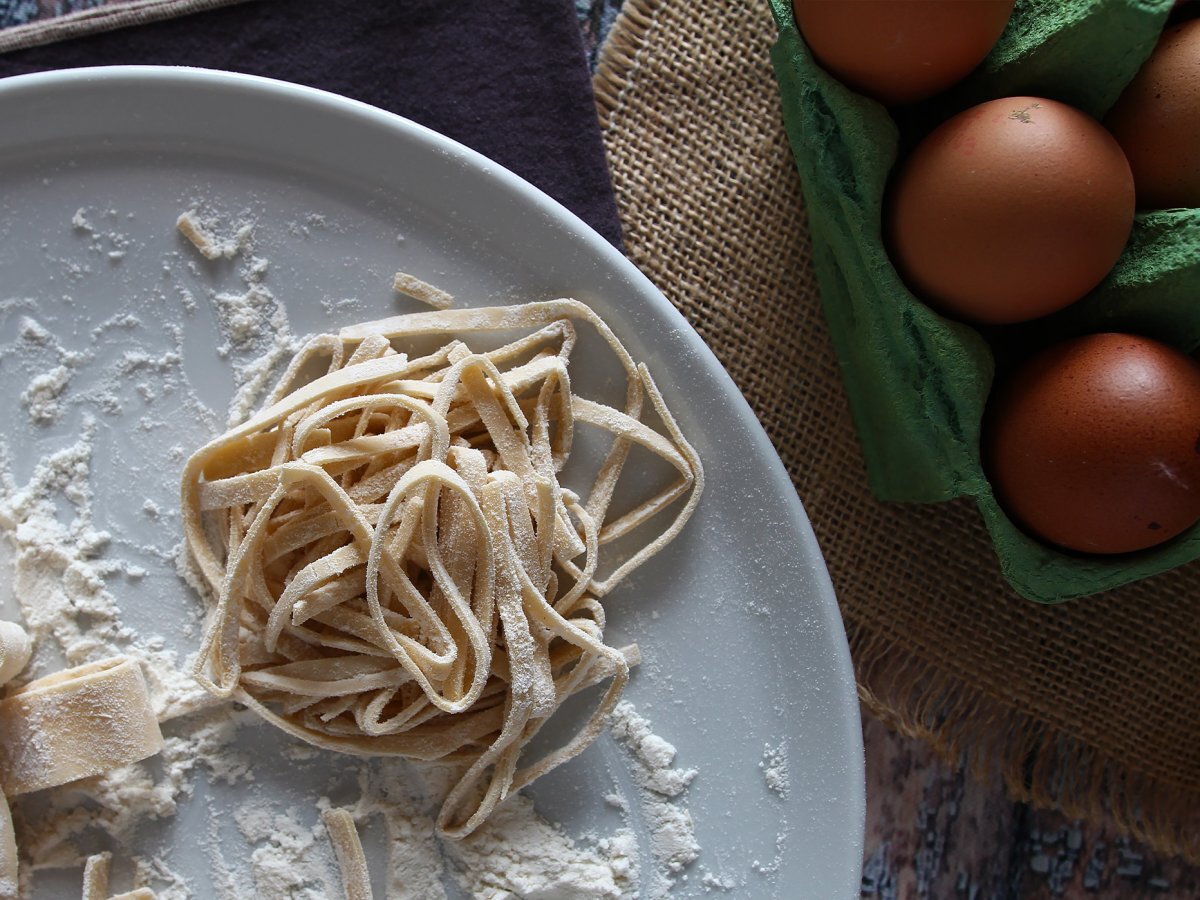 Tagliolini, il procedimento passo a passo per prepararli a casa