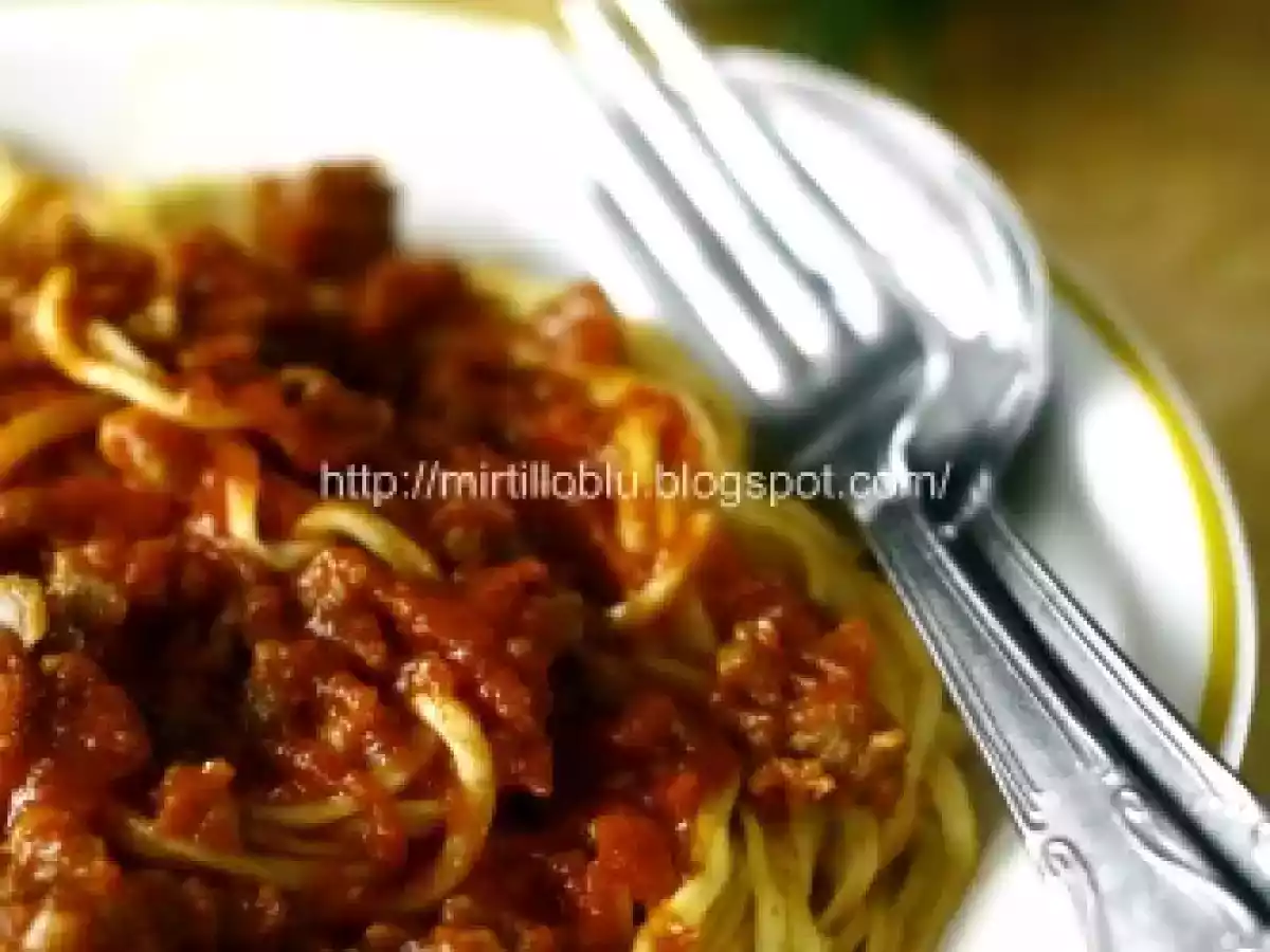 Tajarin al ragù di Salsiccia di Bra