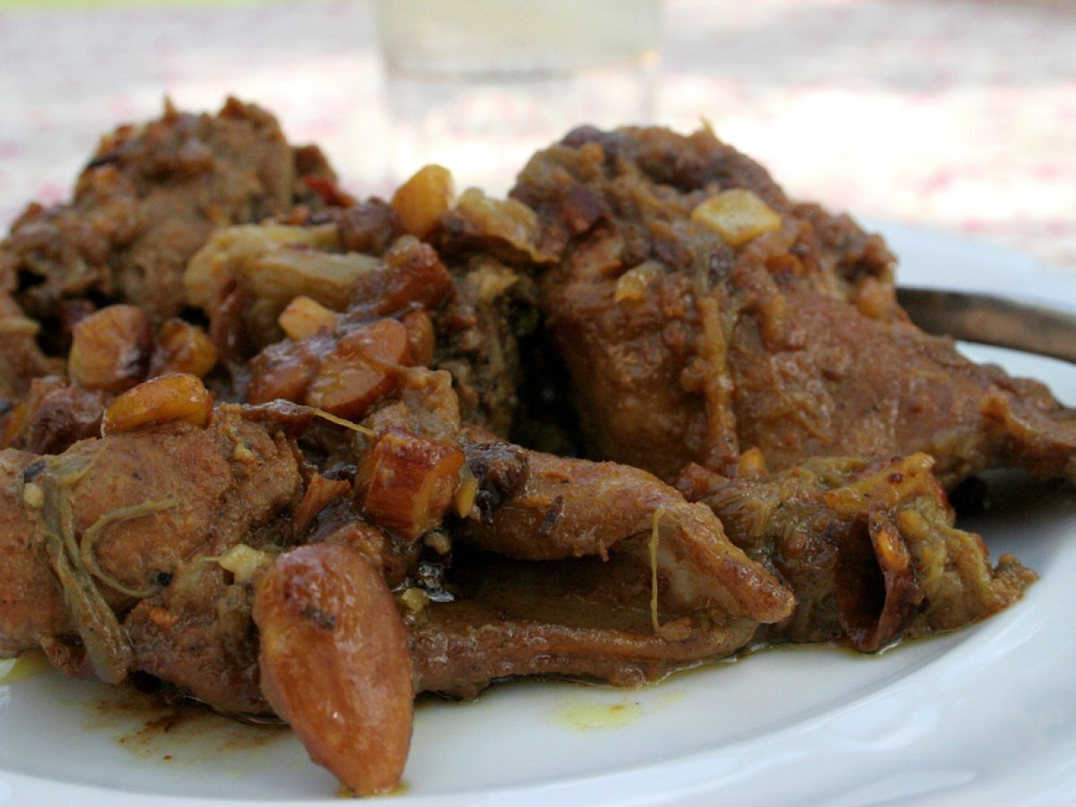 TAJINE DI CONIGLIO AL RABARBARO, foto 2