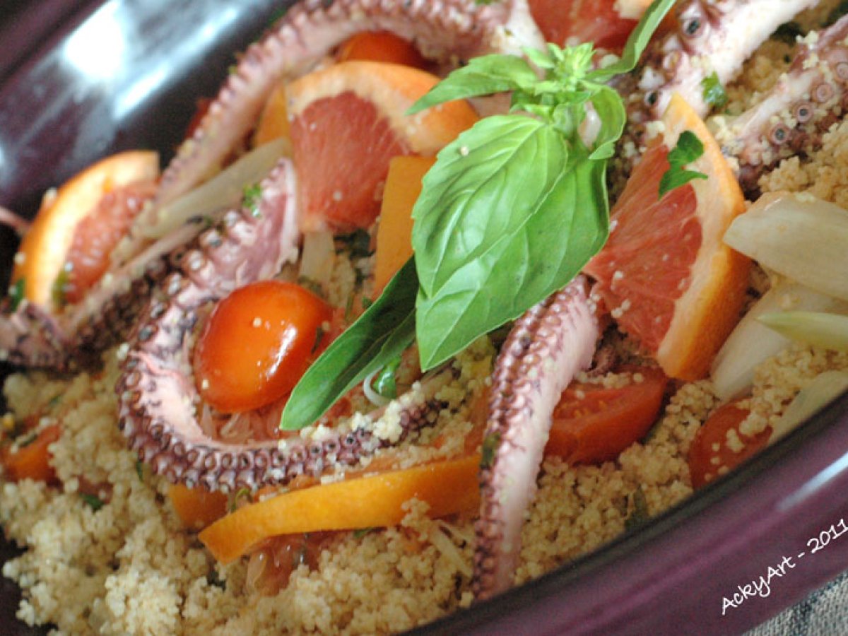 Tajine di polpo al pompelmo: uno scioglilingua da azzardare, foto 1