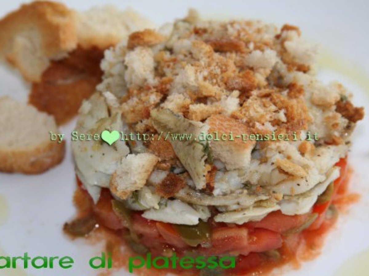 Tartare di platessa