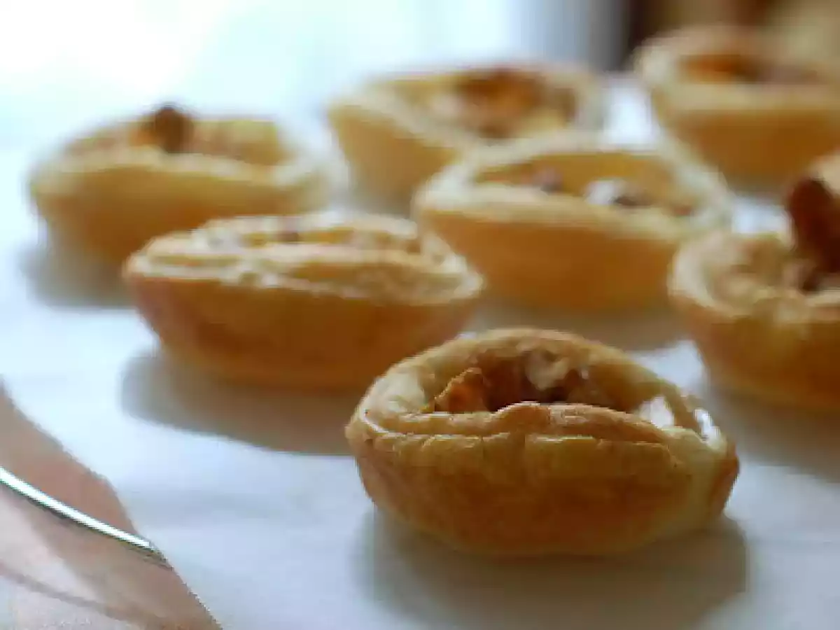 Tartellette al miele, noci e mele - foto 6