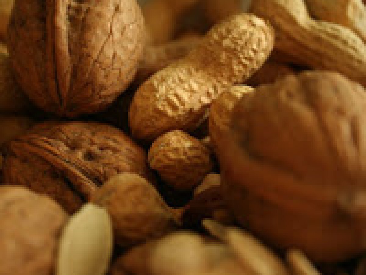 Tartufi al cioccolato e frutta secca