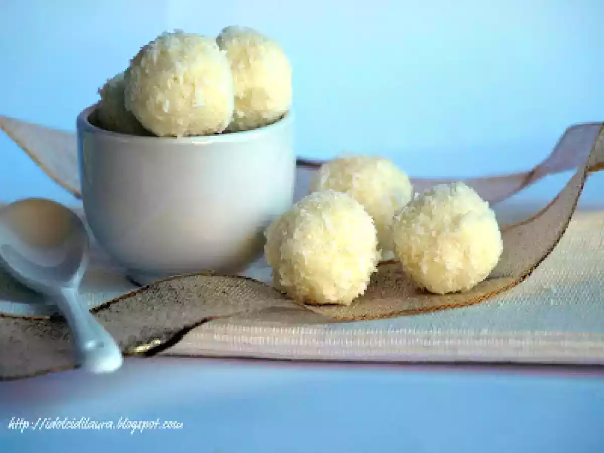 Tartufini cocco e mascarpone - foto 2