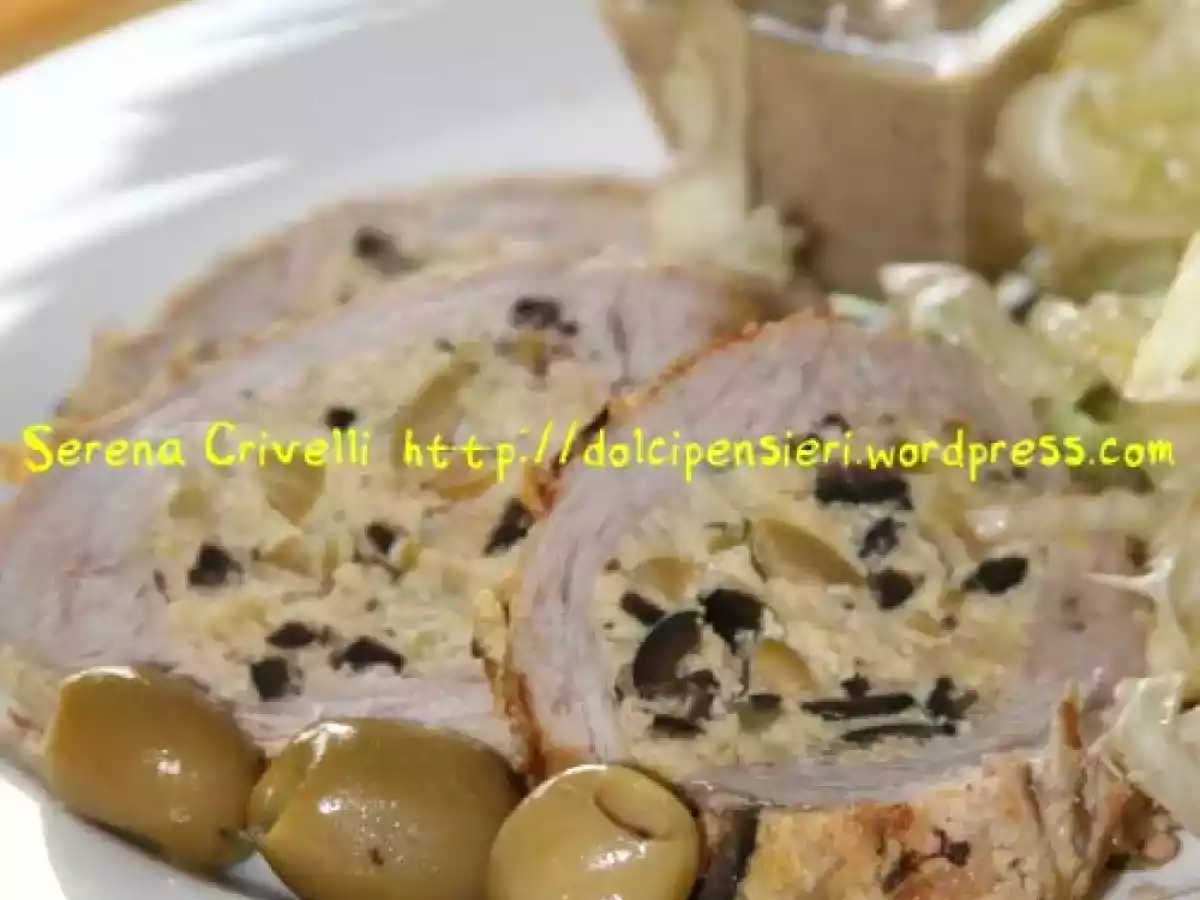 TASCA DI VITELLO CON RICOTTA E OLIVE di Dolcipensieri - foto 3