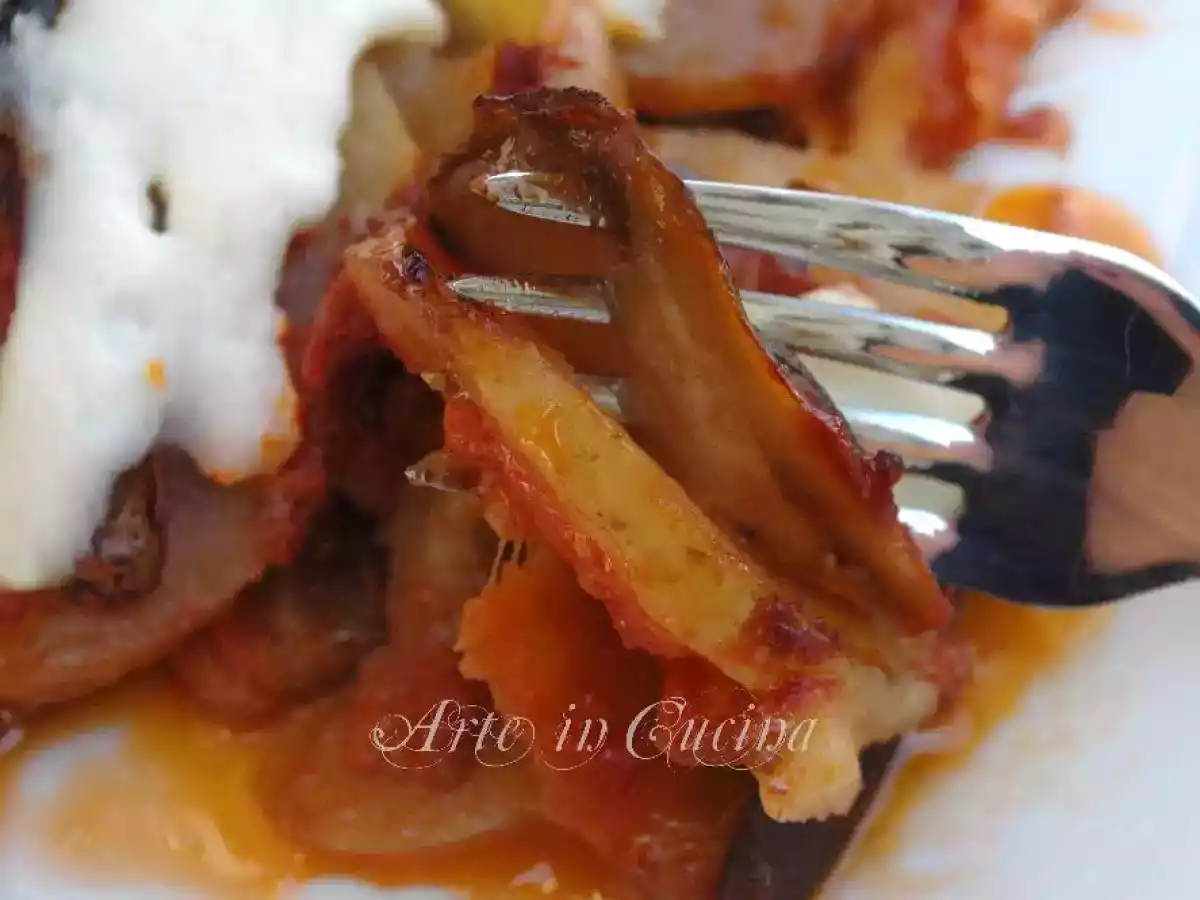 Teglia light di melanzane e patate al forno