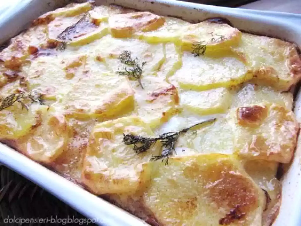 Terrina di patate e salmone, al profumo di aneto - foto 4