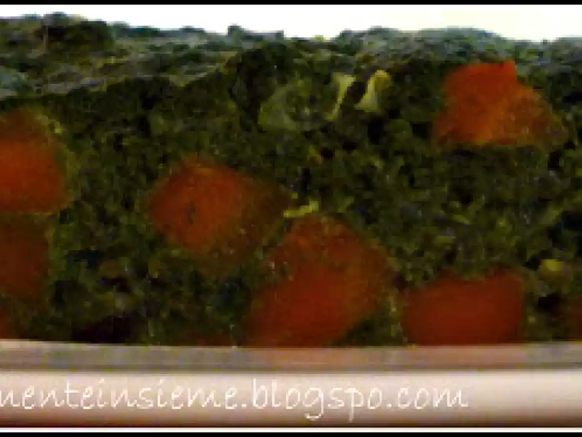 TERRINA FREDDA DI SPINACI E CAROTE - foto 2