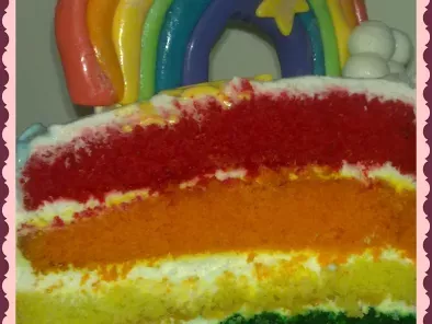 THE RAINBOW CAKE DI MARTHA STEWART