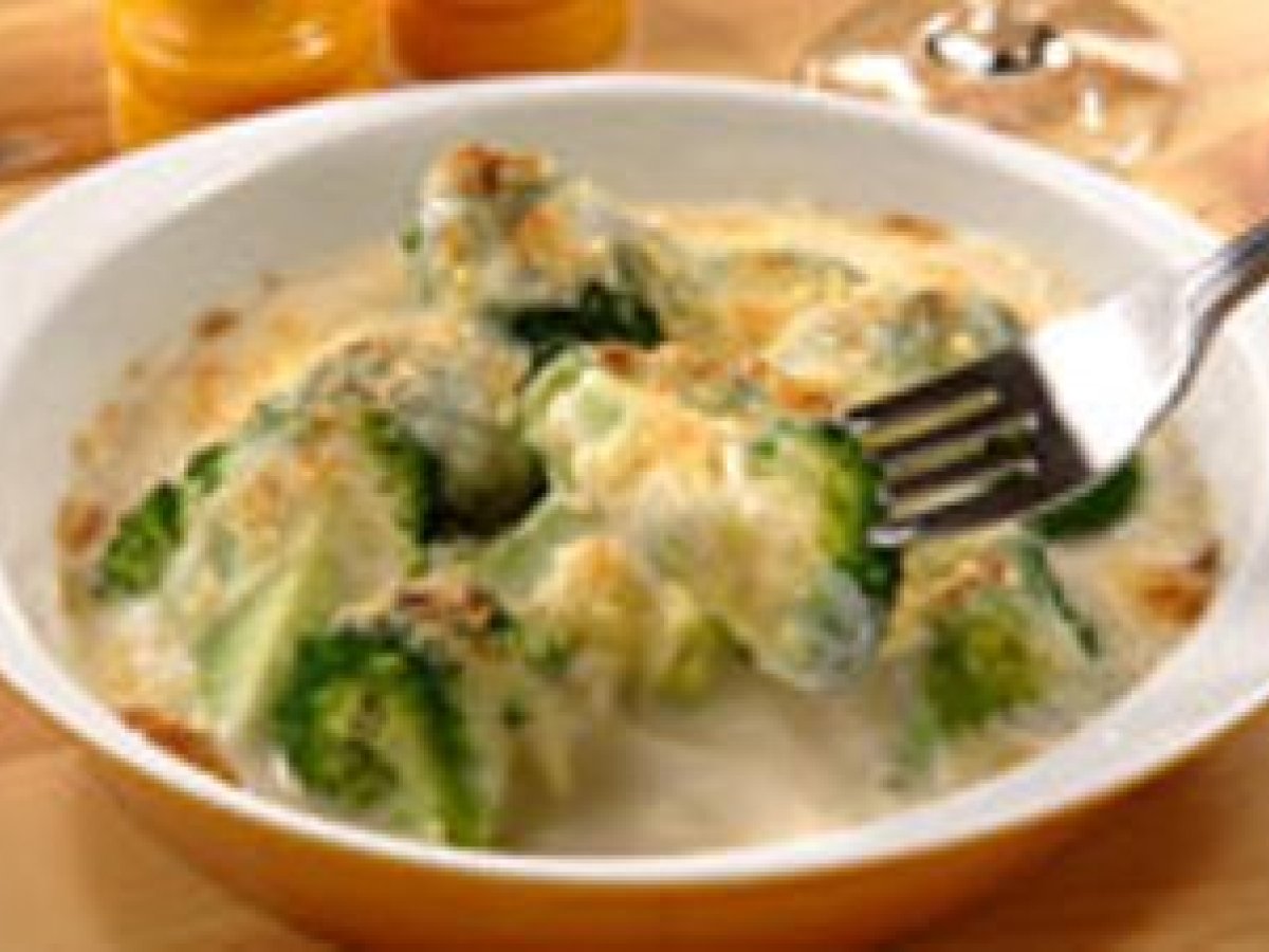 Timballo di verdure e formaggio