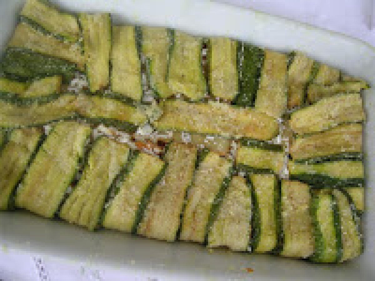 Timballo di zucchine e paccheri - foto 3