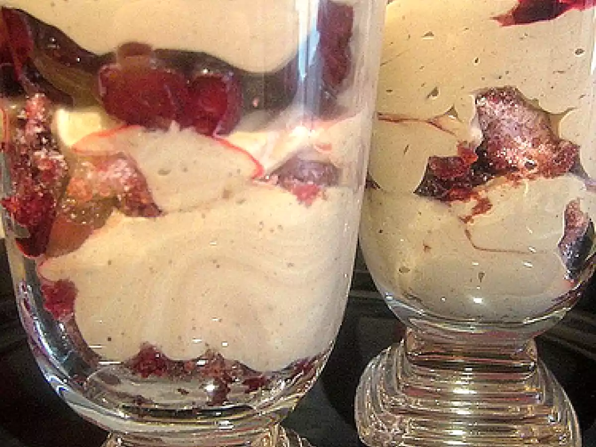 Tiramisù al cioccolato con amarene